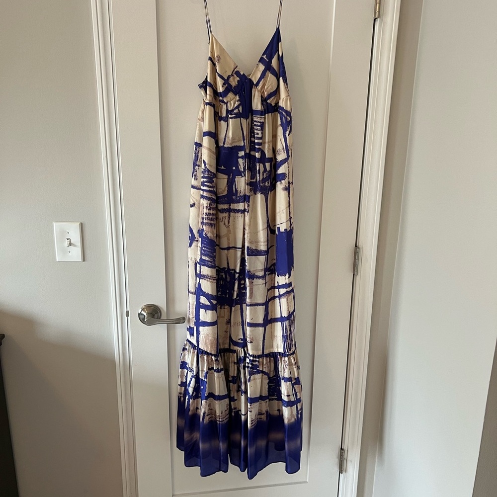 Anthropologie Isabella Sinclair silk maxi, size 0